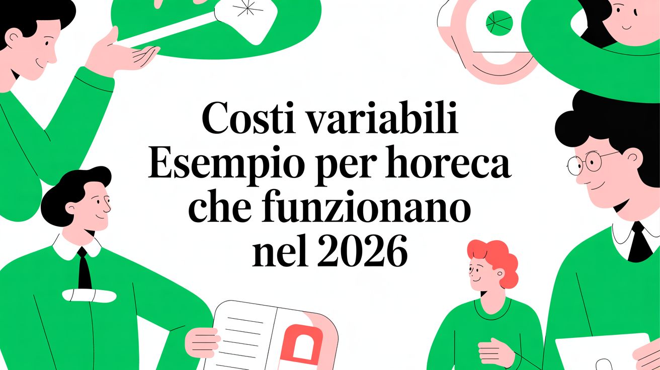 Costi variabili esempio per Horeca che funzionano nel 2026